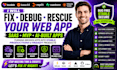 fix debug rescue lovable app base44 web app replit claude code supabase saas mvp