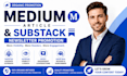 boost your medium article with organic promotion and audience growth