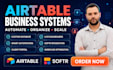 setup airtable database airtable automation softr client portal dashboard