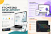 build a react js responsive frontend website with tailwind CSS