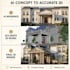 convert your ai architectural concept into an accurate 3d model