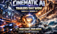 create cinematic ai videos, trailers using veo 3 and sora 2