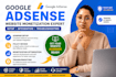 setup google adsense monetize website fix adsense issues policy review