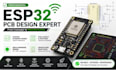 design custom esp32 pcb, schematic and pcb layout