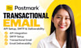 setup postmark api transactional email smtp postmark email deliverability
