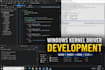 develop windows kernel drivers using wdm and kmdf