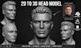 convert 2d to 3d head model 2d to 3d character model picture to 3d model