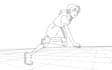 create 2d line art animation frame by frame hand drawn animation line art
