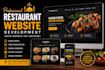 design fast loading business website, restaurant website