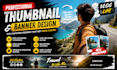 design youtube thumbnails and channel banners