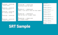 add subtitles, captions and srt files