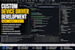 develop windows device drivers for custom hardware
