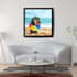 create a custom pet portrait wall art from your photo
