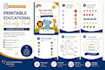 design preschool educational worksheets