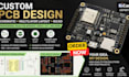 do custom pcb design schematic layout multilayer pcb in kicad esp32 iot project
