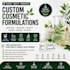 develop custom cosmetic formulations for skincare and beauty products