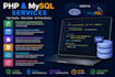 fix, customize and develop your PHP mysql web application