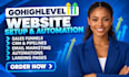 build automated sales funnels, workflows, ghl websites and CRM systems