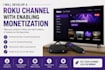 develop a roku channel with enabling monetization