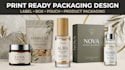 design print ready product packaging and label