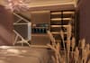 design and render a realistic 3d bedroom interior