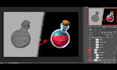 hand drawn casual mobile game props