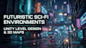 design sci fi unity game levels maps and immersive 3d environments