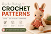 create crochet patterns, amigurumi patterns and knitting patterns
