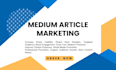 optimized medium articles, medium promotion, substack promotion