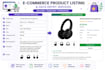 do ecommerce product listing and data entry