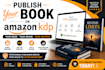 publish your book on amazon kdp