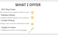 write high quality articles and blog posts