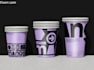 do premium coffee label, packaging, paper cup, sticker design