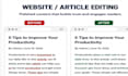 proofread and edit your english content