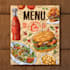 food menu design, restaurant menu design, food flyer