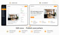 build a custom cms and react next js admin dashboard