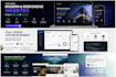 develop a modern responsive website using react and django