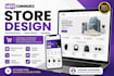 design a professional woocommerce online store