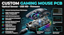 develop custom gaming mouse pcb optical sensor usb hid and firmware