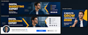design social media headers, covers, banners and thumbnails