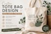 create a unique custom tote bag design