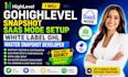 gohighlevel snapshot saas mode setup white label ghl master snapshot developer