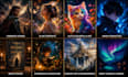 create custom ai concept art and cinematic illustrations