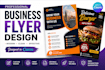 design professional business flyers in canva