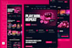 develop tournament website, esport website, tournament, gaming website