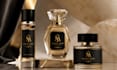 design a luxury perfume logo and premium fragrance label