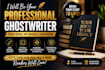 ghostwrite a powerful self help ebook or personal development book