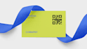design digital business card with qr code