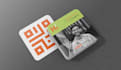 design digital business card with qr code