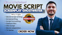 write movie script, screenplay, screenwriting, movie script writing, film script